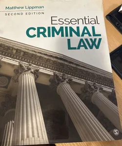 Essential Criminal Law Second Edition 