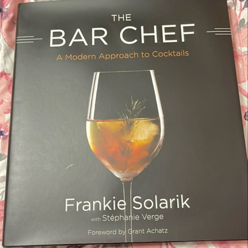 The Bar Chef - signed by the author