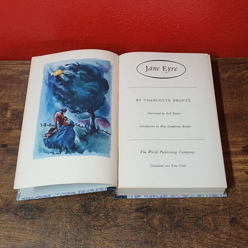 Vintage 1946 Jane Eyre Classic Hardcover Book