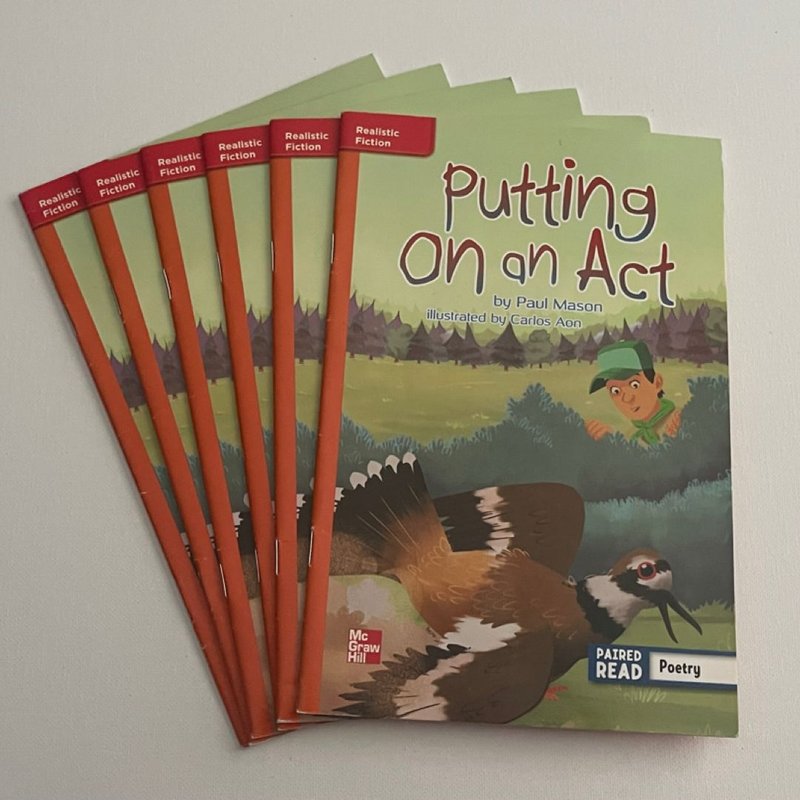 Reading Wonders Leveled Reader Putting on an Act: Approaching Unit 2 ...