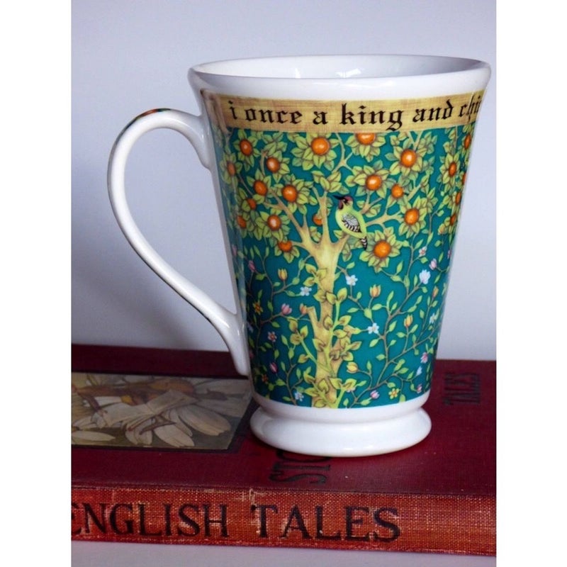 Vintage William Morris The Wood Pecker Tapestry Fine English Bone China England Mug