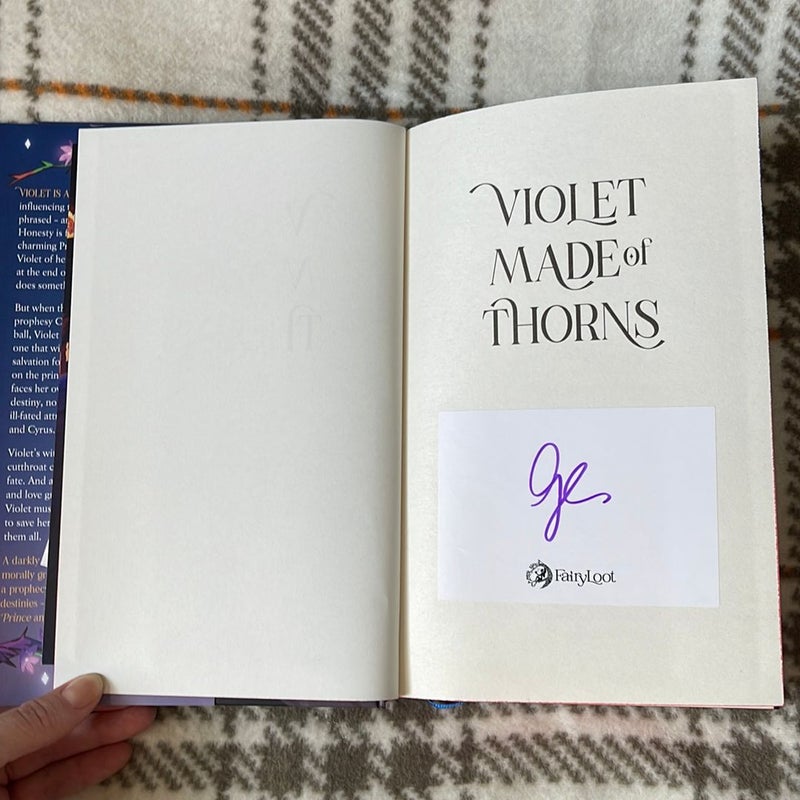 Violet Made of Thorns Fairyloot