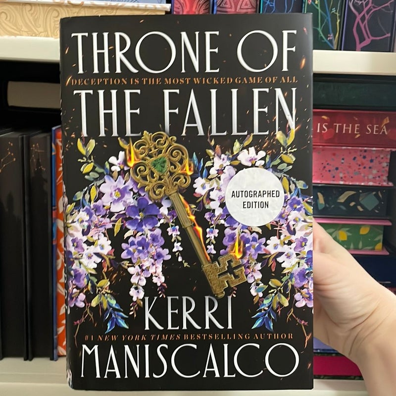 Throne of the Fallen SIGNED