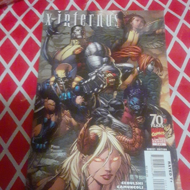 Magik,  Infernus 1,2,3,4 2009 New X-Men Variant 4. Complete 4 issue mini series. 