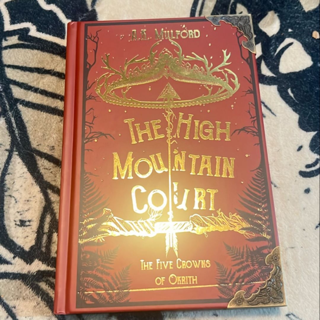 The High Mountain Court Bookish by AK Mulford , Hardcover Pangobooks