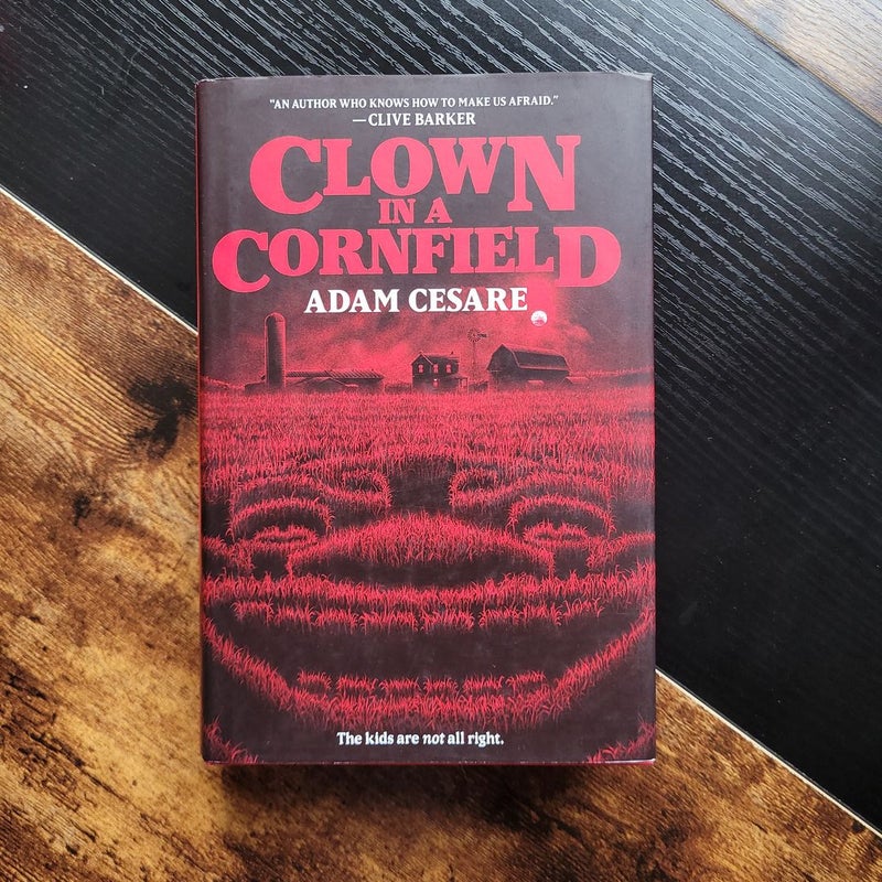 Clown in a Cornfield