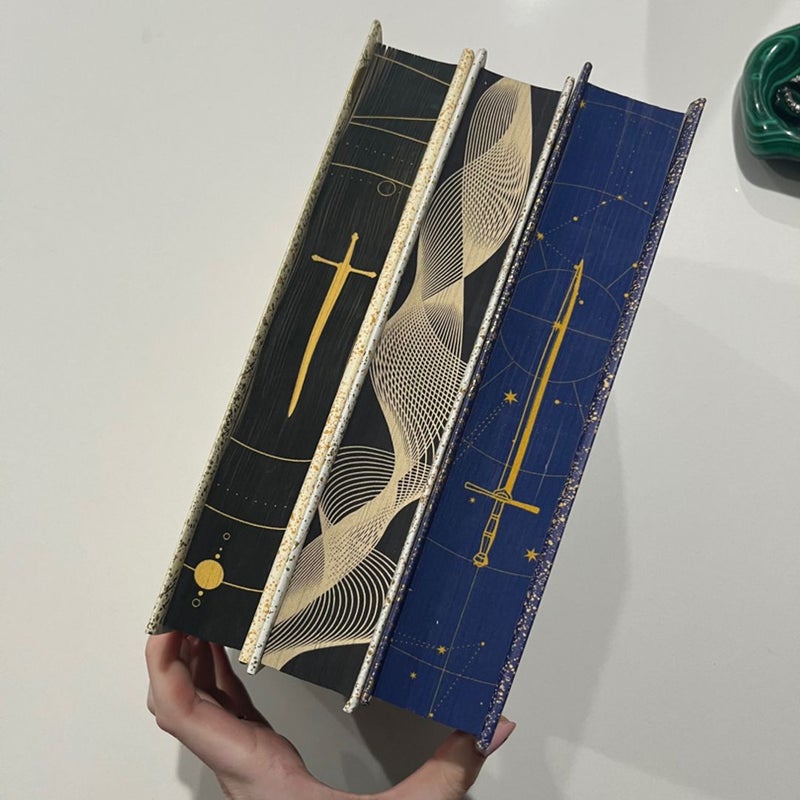 Atlas Six Trilogy Special Editions Sprayed Edges