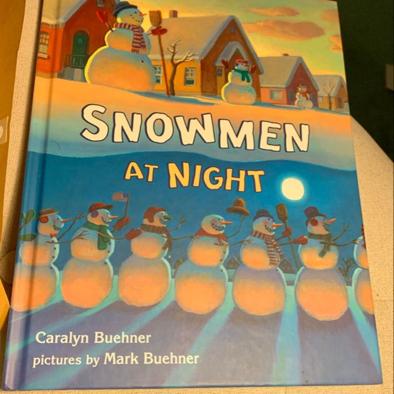 Snowmen at Night