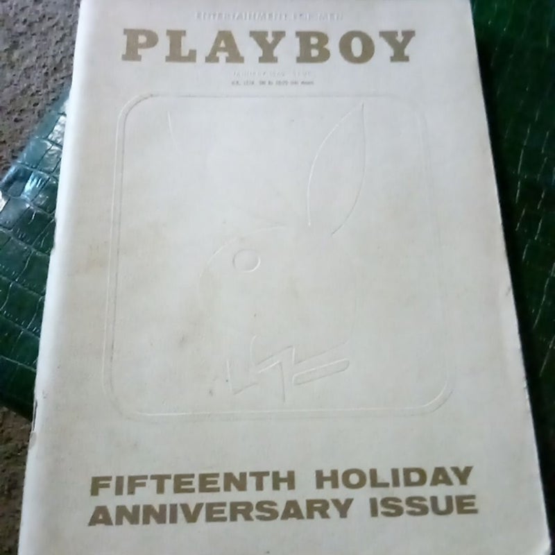 Playboy 15th holiday anniversary issue