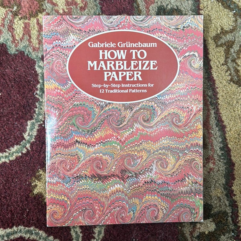 How to Marbleize Paper