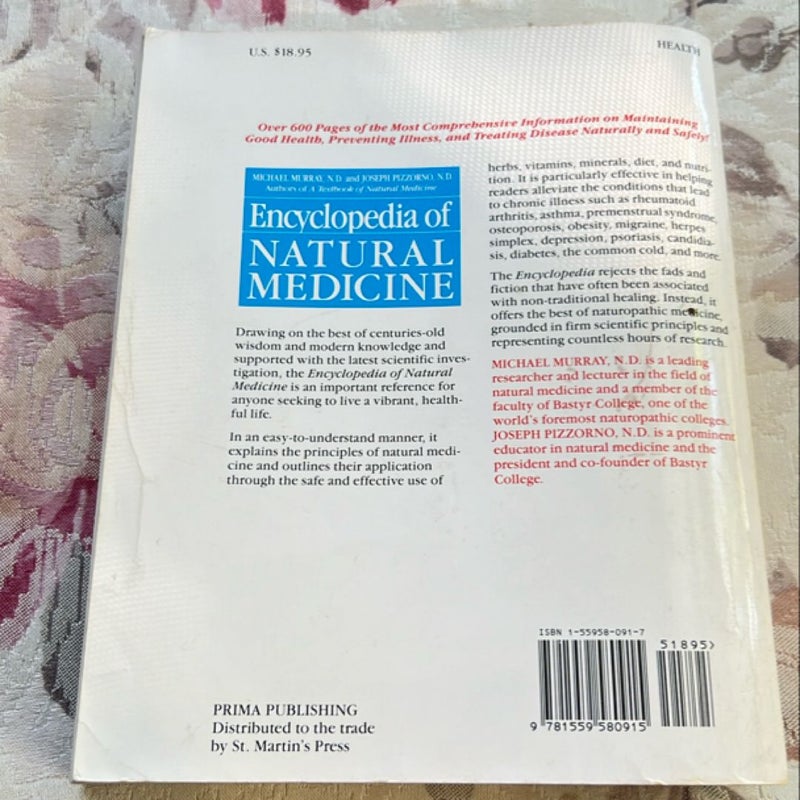 Encyclopedia of Natural Medicine