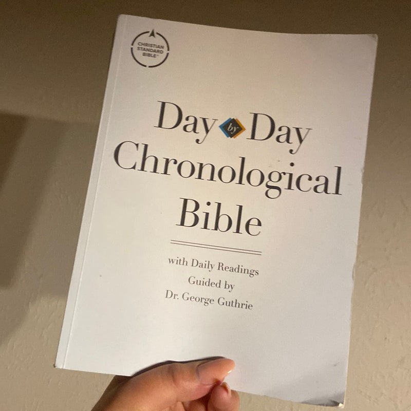 CSB Day-By-Day Chronological Bible, TradePaper