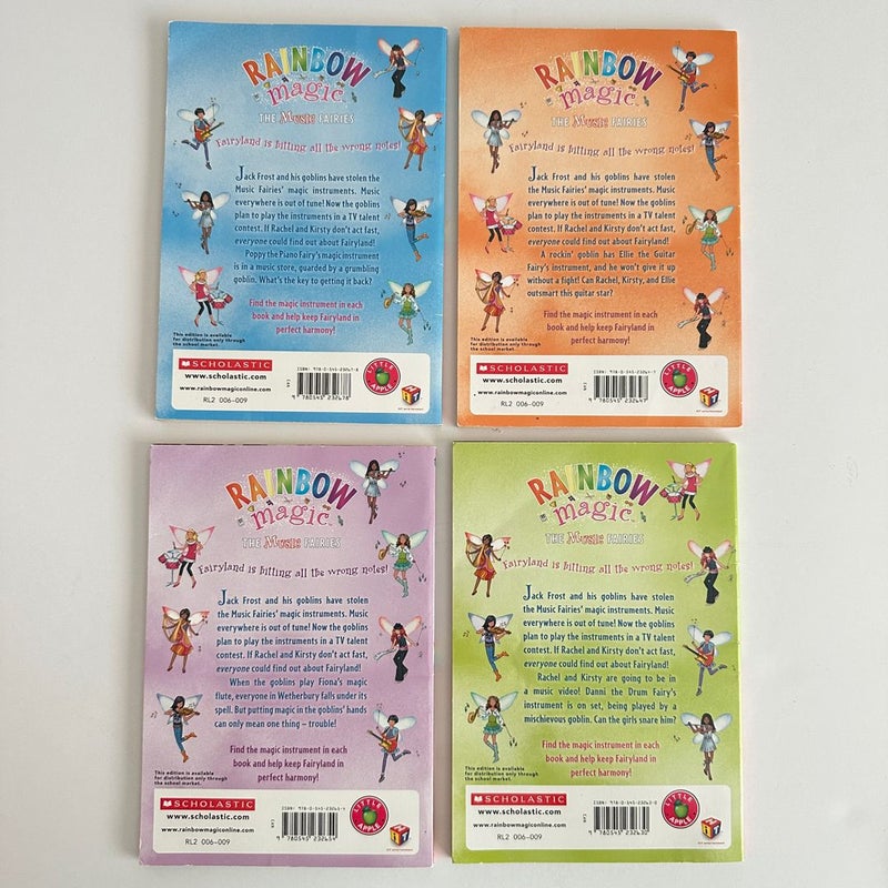 Rainbow Magic, The Music Fairies, 7 books
