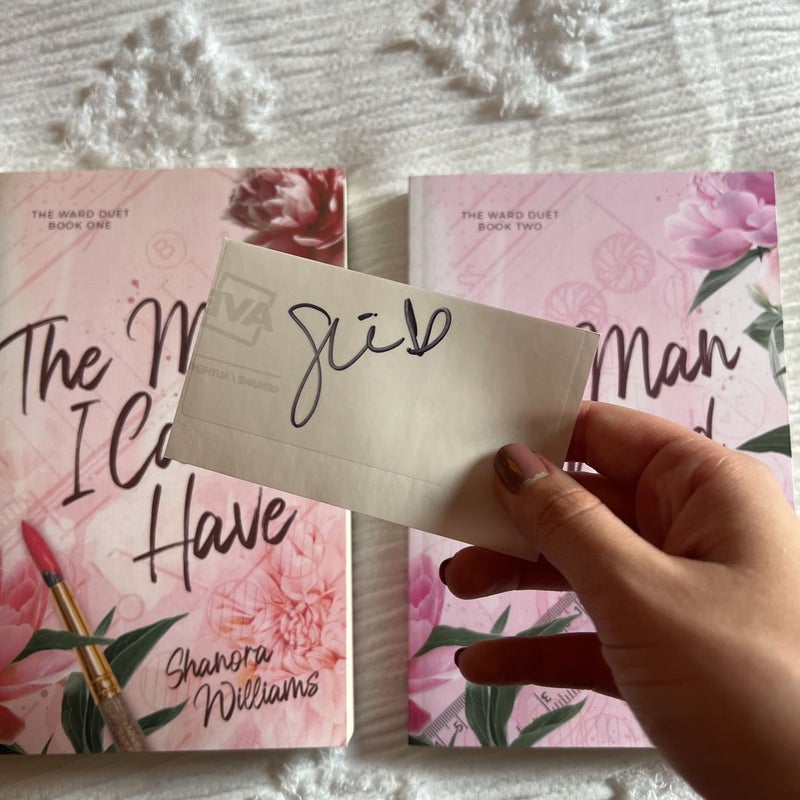 The Man I Can’t Have & The Man I Need (Dark & Quirky w/ bookplate)