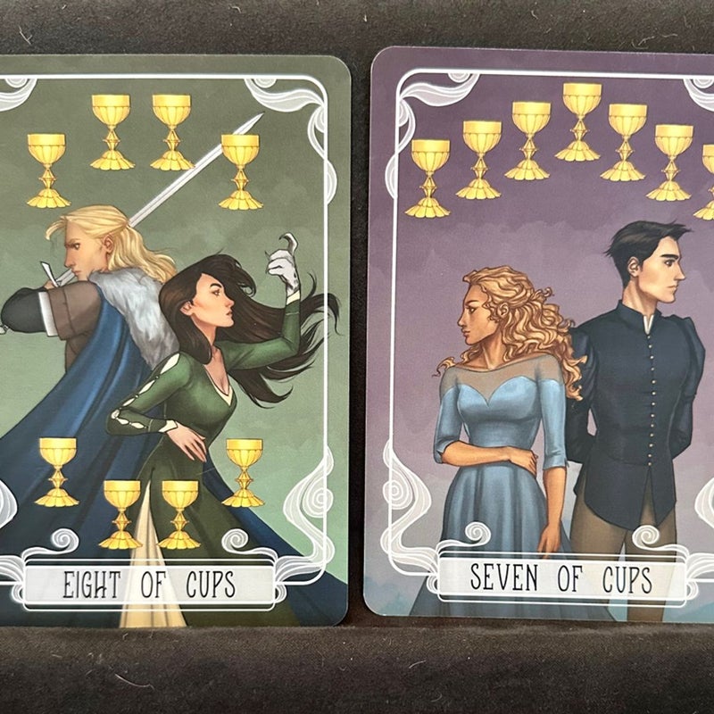 Fairyloot March 2020 Tarot Throne Glass