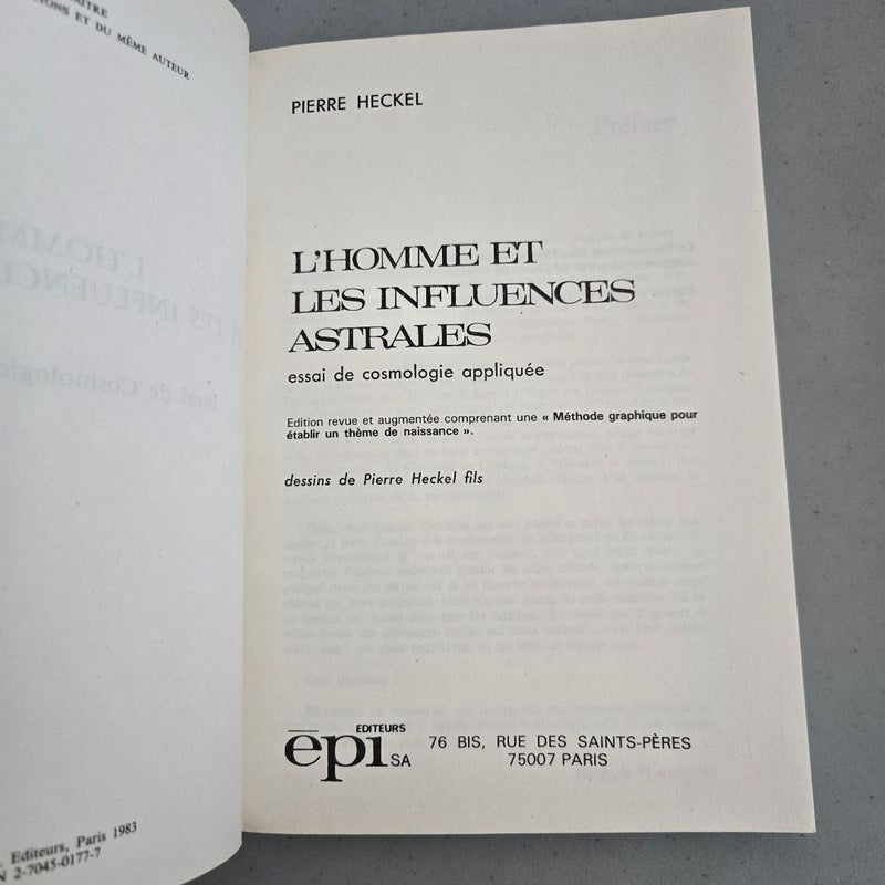L'homme et les influences astrales