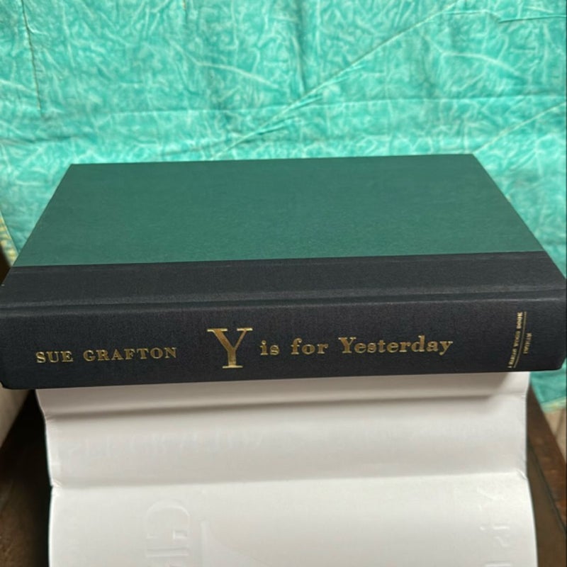 Y Is for Yesterday