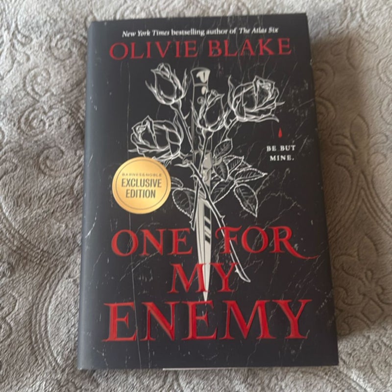 One for My Enemy Barnes and Noble Exclusive Edition 