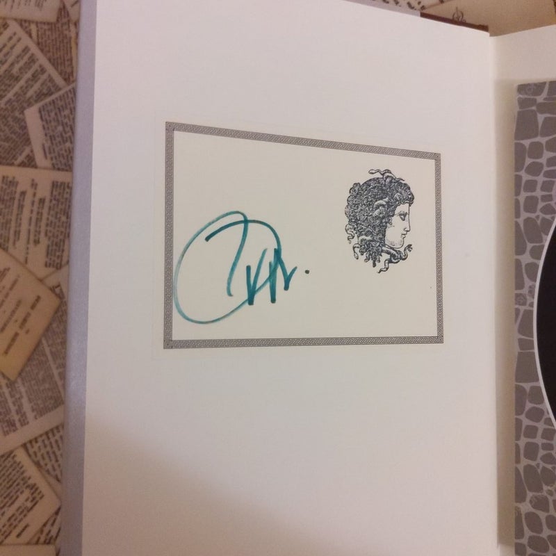 The Cold Is in Her Bones (SIGNED bookplate)