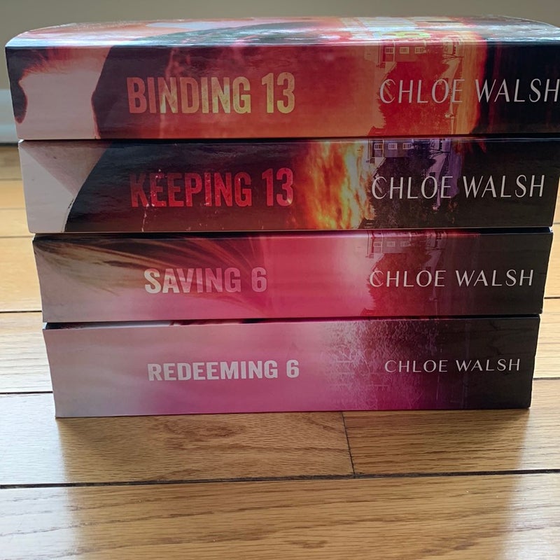 Binding 13, Keeping 13, Saving 6, & Redeeming 6 (Out of Print Covers) by  Chloe Walsh, Paperback | Pangobooks