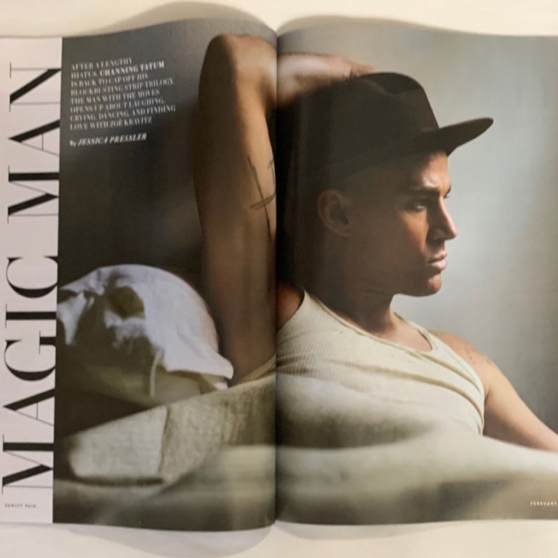 Vanity Fair Channing Tatum “Brings Back the Magic” Issue February 2023 Magazine 