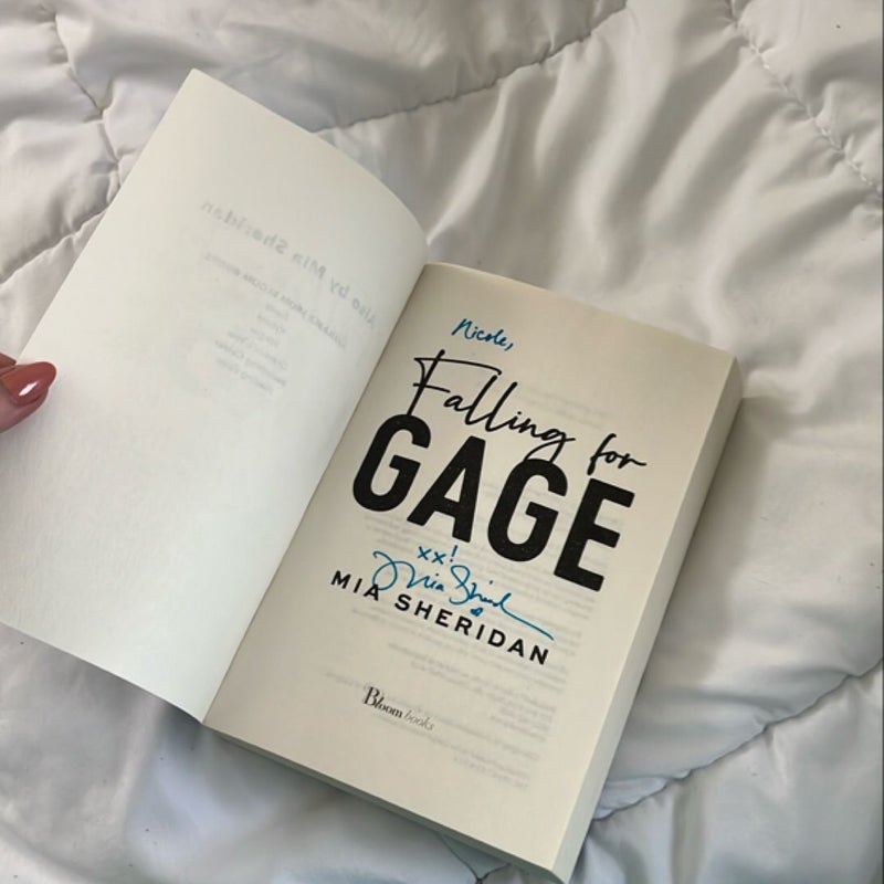 Falling for Gage *signed*