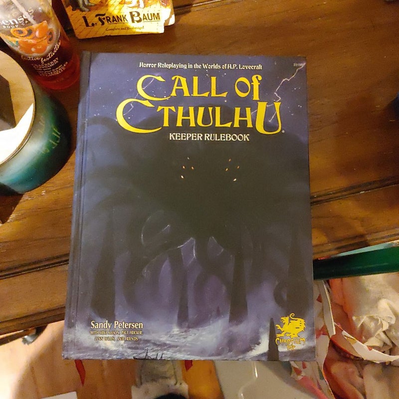 Call of Cthulhu Keeper's Rulebook