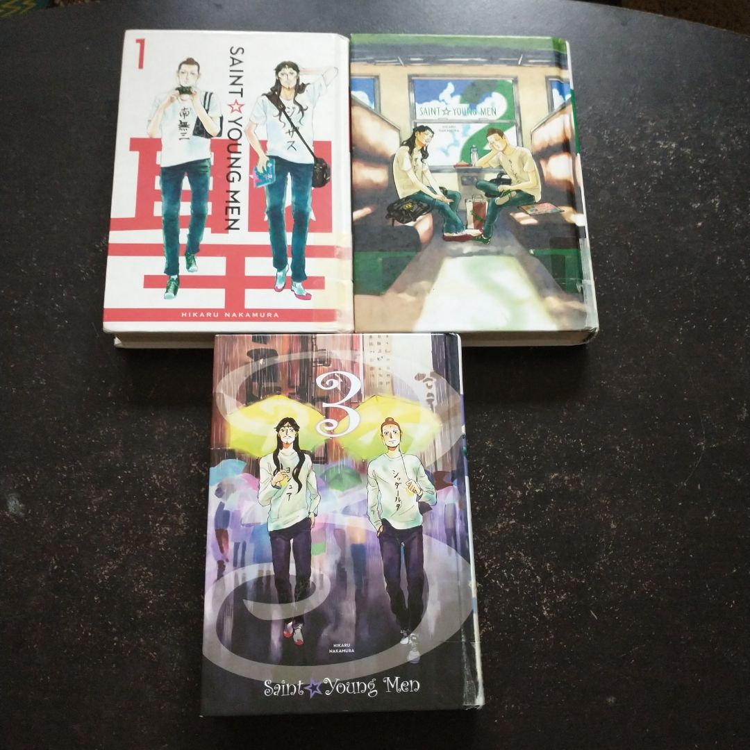 Saint Young Men Omnibus Bundle (1, 2, &3)