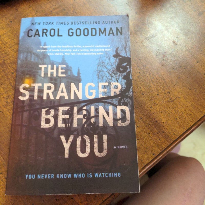 The Stranger Behind You with signed book plate