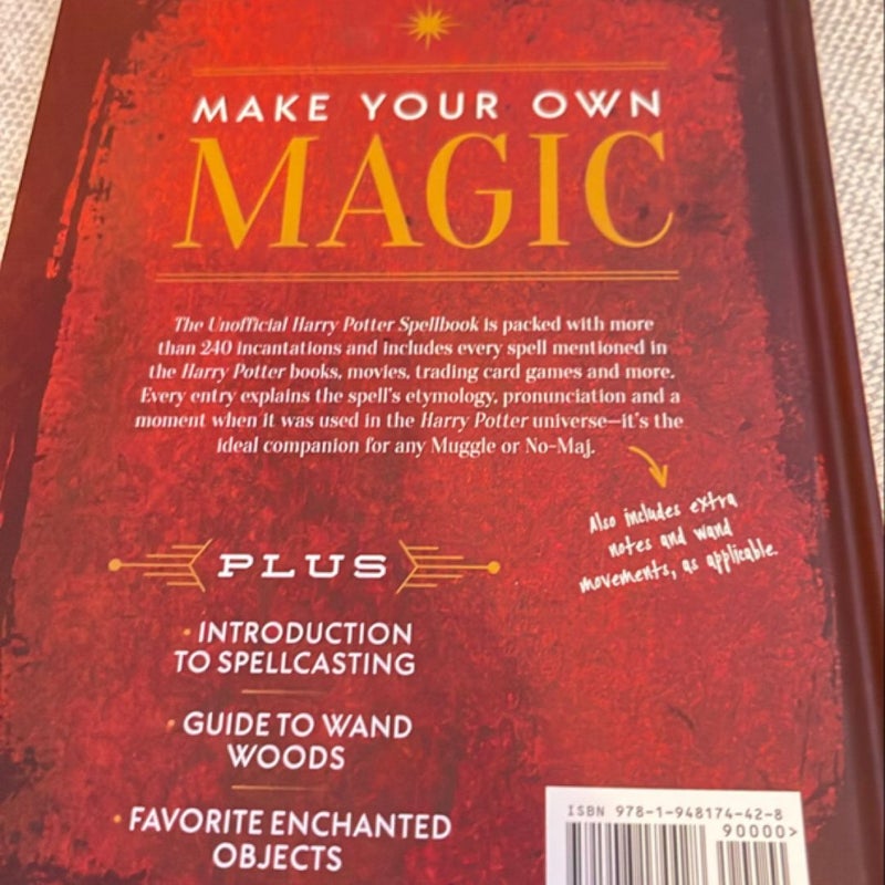 The Unofficial Harry Potter Spell Book - Special Edition