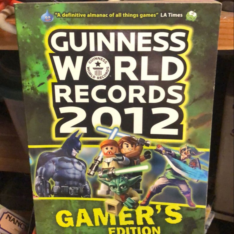 Guinness World Records 2012 Gamer's Edition