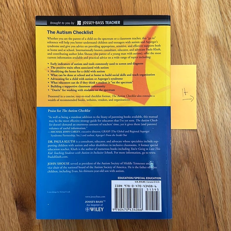 The Autism Checklist