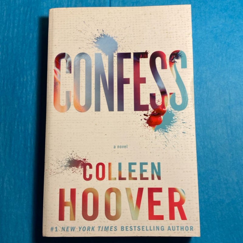 Confess First Edition and Free coho bookmark