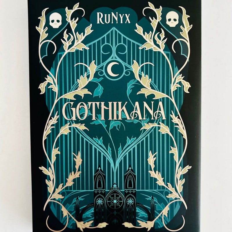 Bookish Box Darkly Gothikana RuNyx Hardcover New