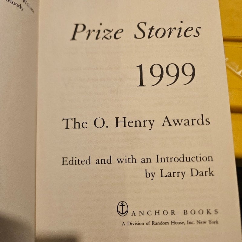 Prize Stories 1999