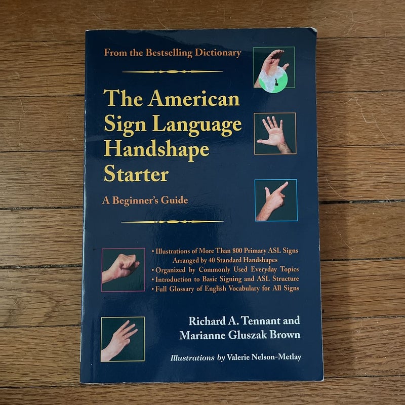 The American Sign Language Handshape Starter