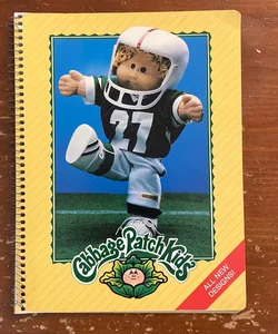 Cabbage Patch Kids lined notebook