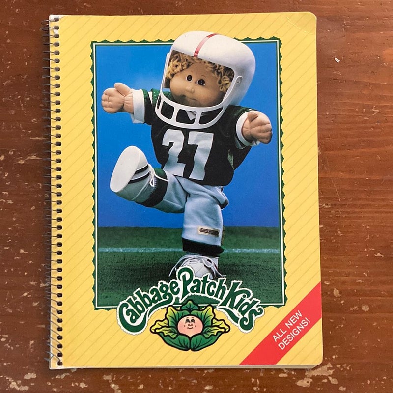 Cabbage Patch Kids lined notebook