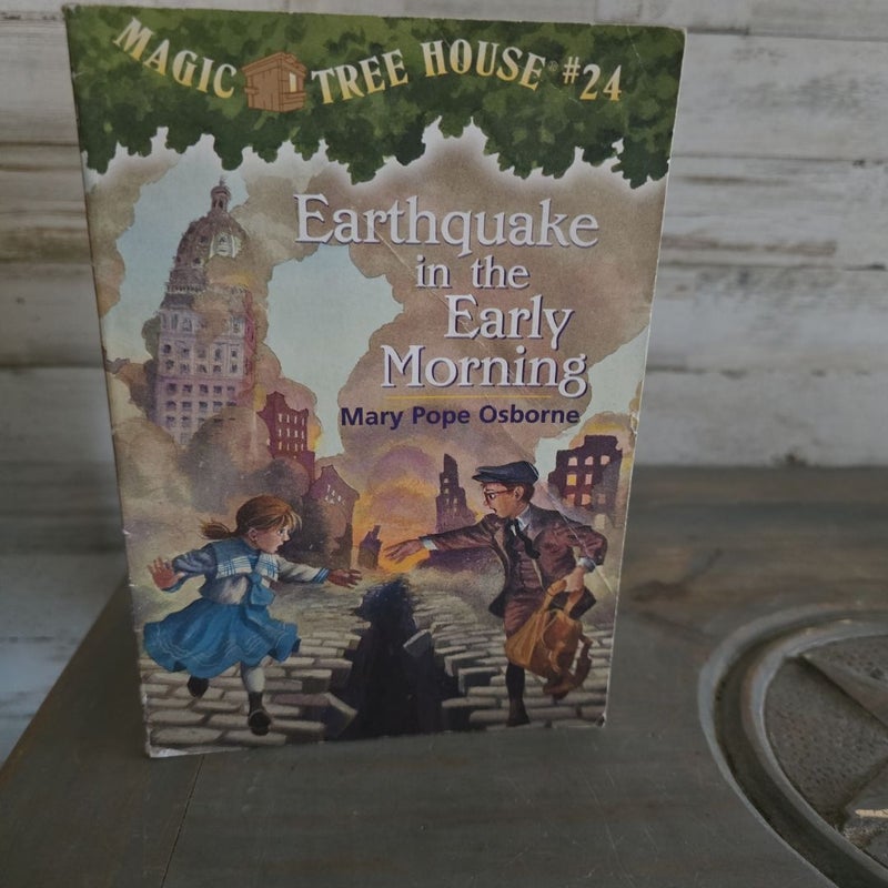 Magic Tree House Earthquake in the Early Morning