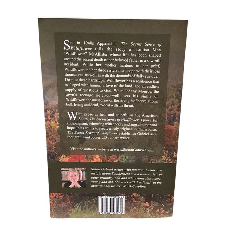 The Secret Sense of Wildflower - Southern Historical Fiction, Best Book Of 2012