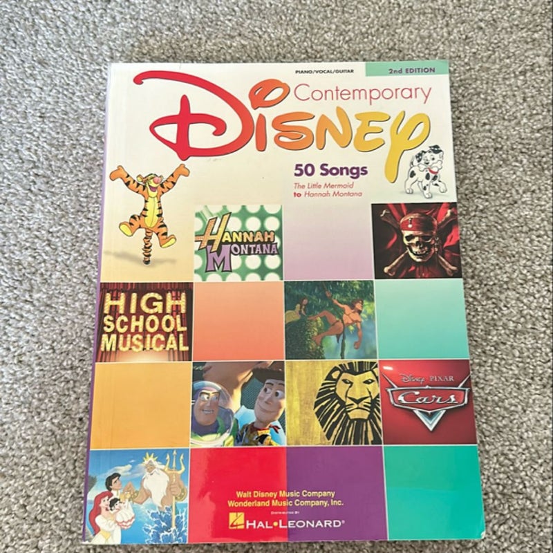 Contemporary Disney Piano Book