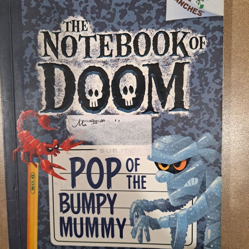 The Notebook of Doom series 1-6 and 11-12