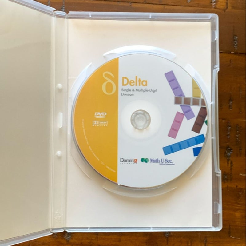 Delta Level Instruction Manual  & DVD - Single & Multiple-Digit Division