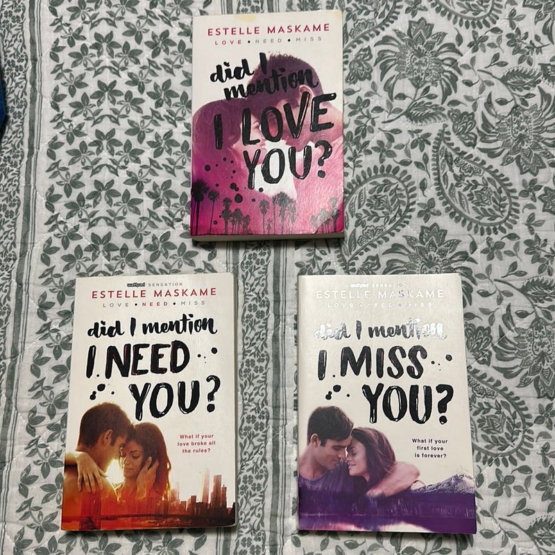 Did I Mention I Love You? (DIMILY Trilogy) 