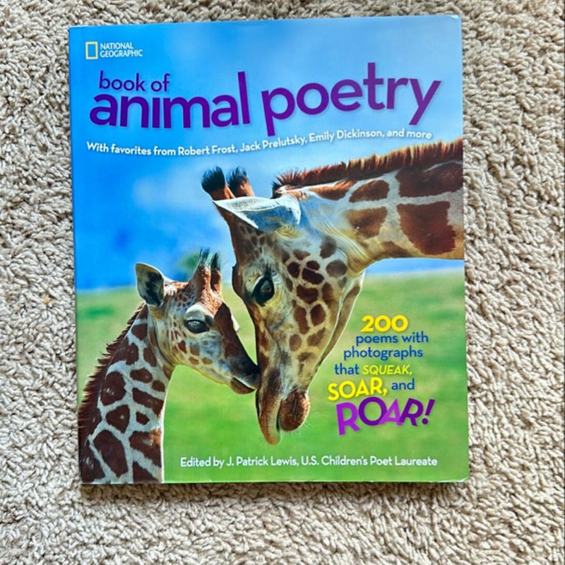 National Geographic Kids Book of Animal Poetry