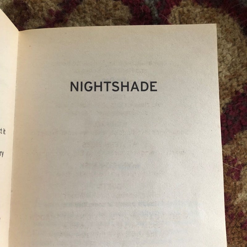 Night Tales : Nightshade & Night Smoke