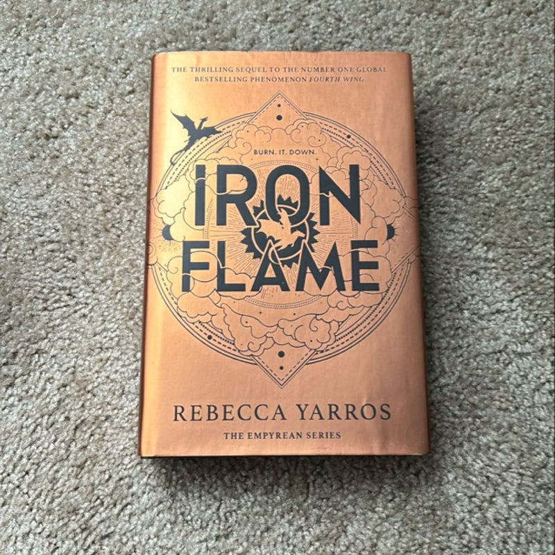 Iron Flame Waterstones edition