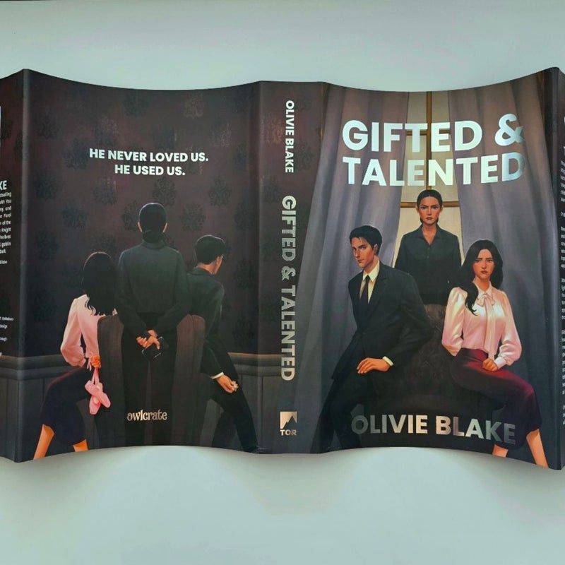NEW Gifted and Talented SIGNED by Olivie Blake Owlcrate First Edition