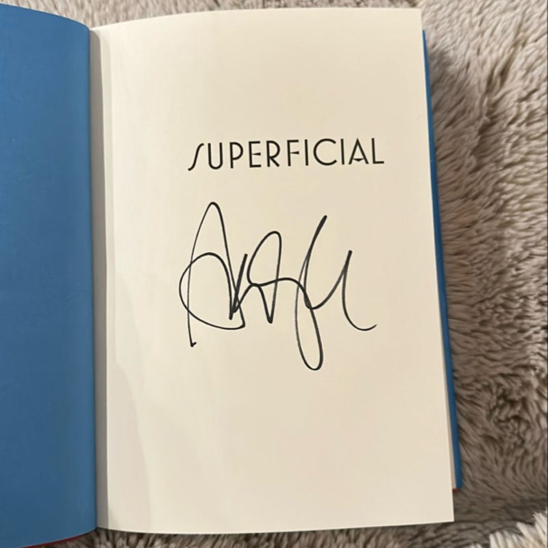 Superficial hand signed