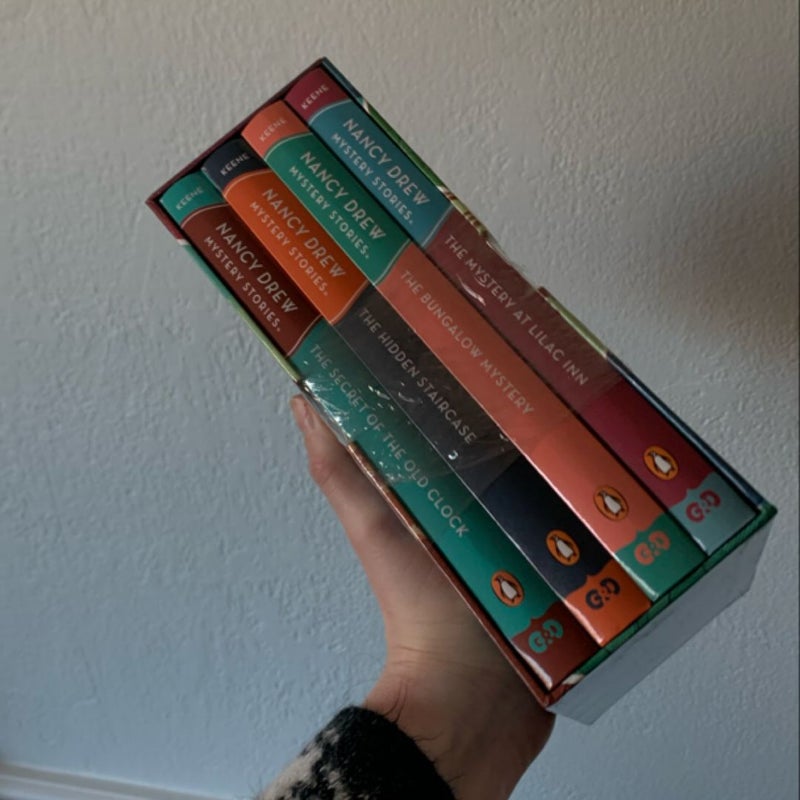 Nancy Drew Mystery Stories Books 1-4